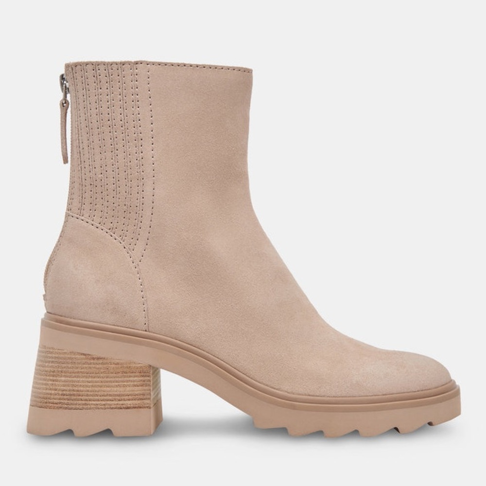 Dolce Vita Martey H2O Tan Ankle Boots Size 9.5